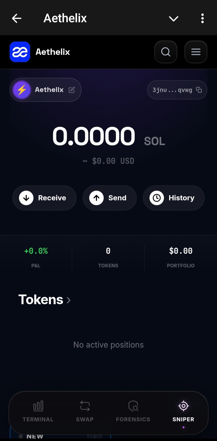 Keep wallet controls close. interface